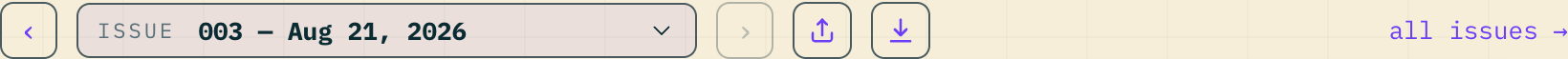 The issue navigation bar showing a download button beside the issue picker.